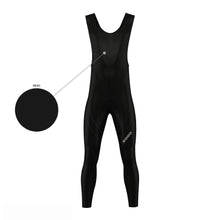 Load image into Gallery viewer, XOGO Essential Cycling Bib Tights - Black - XOGO