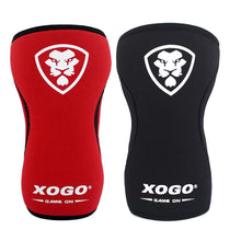 Load image into Gallery viewer, XOGO POWER KNEE SLEEVE 5MM - Black/Red - XOGO
