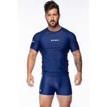 Load image into Gallery viewer, XOGO PERFORMANCE XP100 BASELAYER SHORT SLEEVES TOP - Navy Blue - XOGO