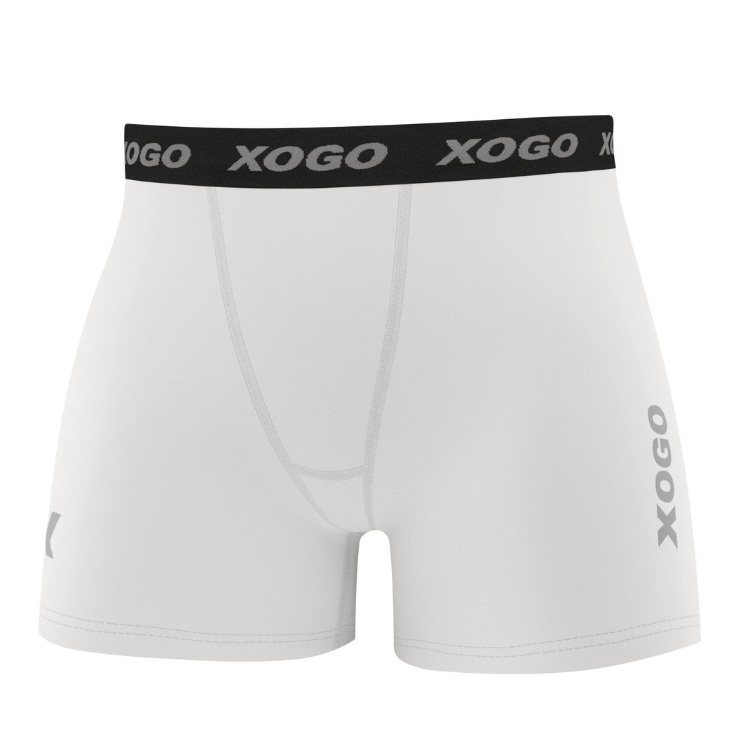 XOGO COMPRESSION BOXER SHORT - White - XOGO