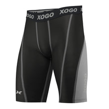Load image into Gallery viewer, XOGO ESSENTIAL COMPRESSION SHORTS - Grey - XOGO