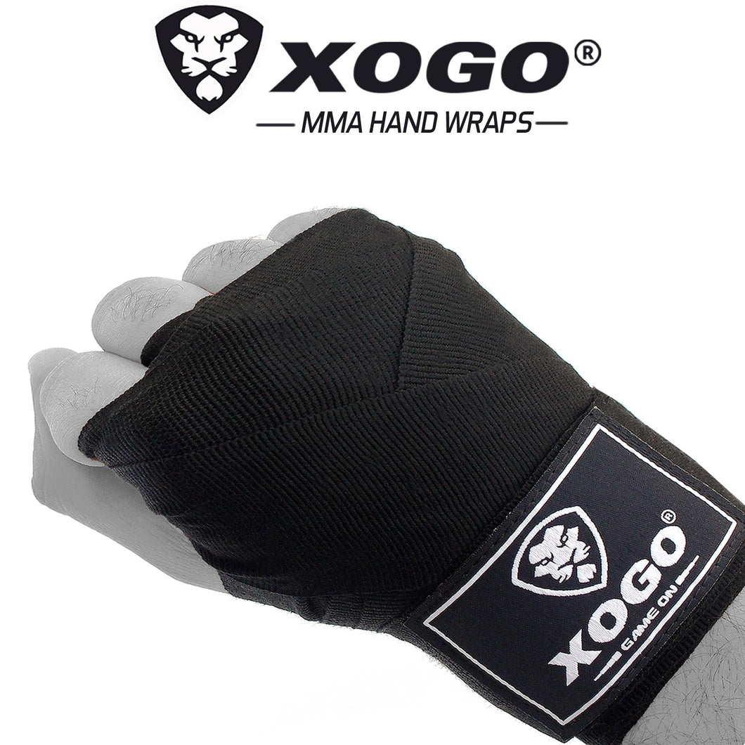 XOGO PRO SERIES HAND WRAPS  - Black - XOGO