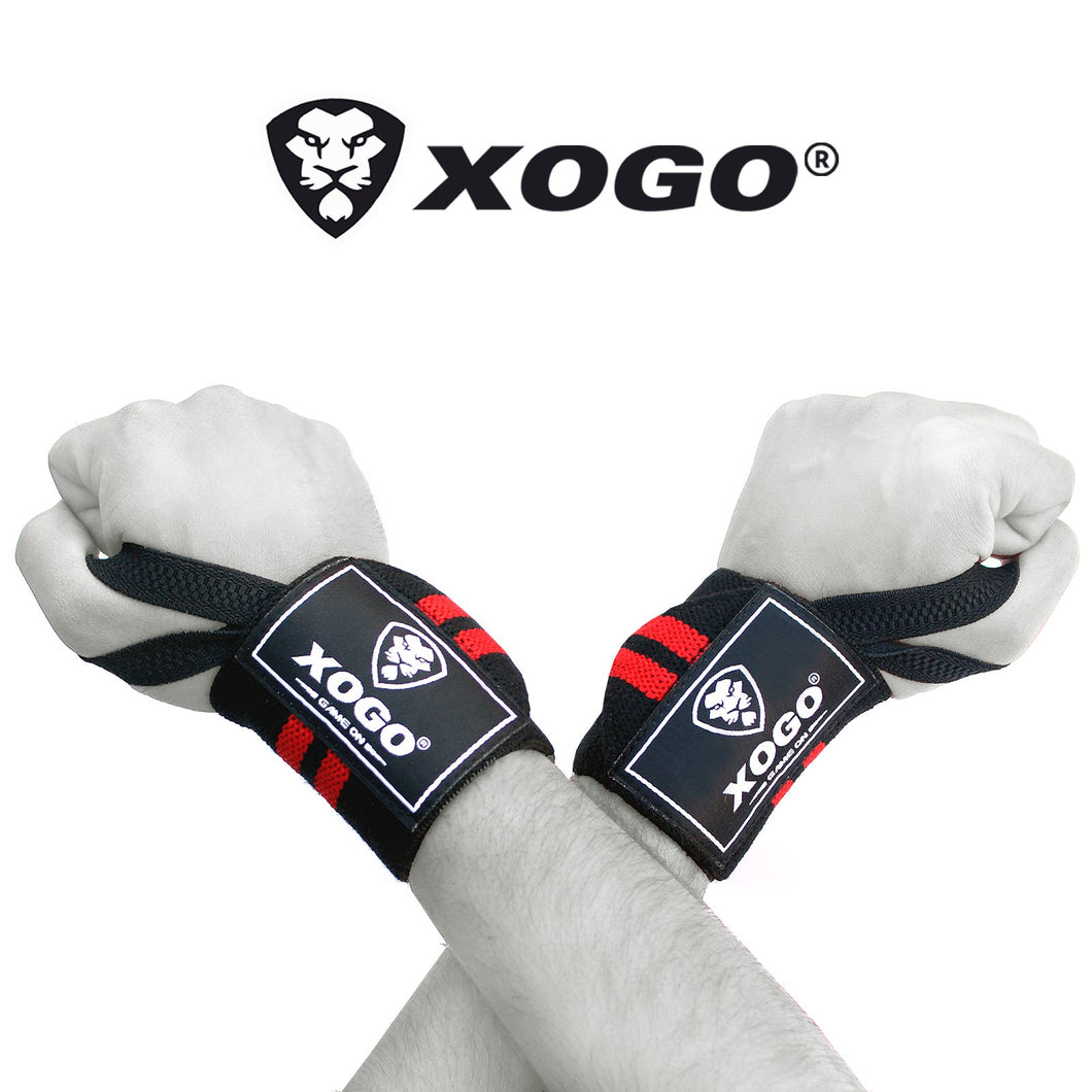 XOGO ULTRA WRIST WRAPS - Black/Red - XOGO
