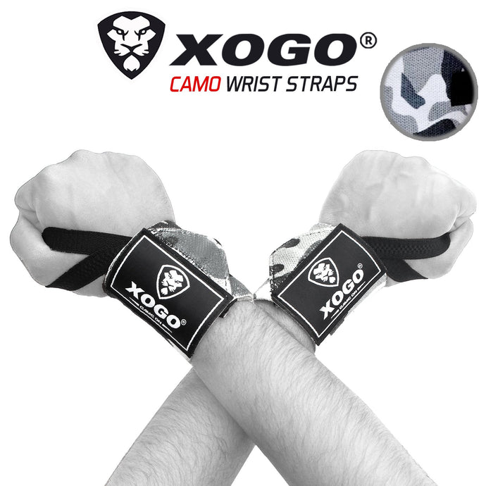 XOGO ULTRA WRIST WRAPS - Grey Camo - XOGO