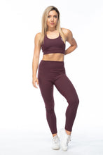 Load image into Gallery viewer, XOGO PERFORMANCE BRA - Maroon - XOGO