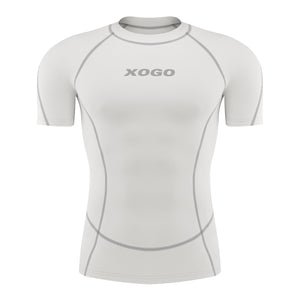 XOGO PERFORMANCE XP100 BASELAYER SHORT SLEEVES TOP - White - XOGO