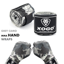 Load image into Gallery viewer, XOGO PRO SERIES HAND WRAPS  - Grey Camo - XOGO