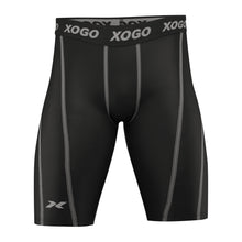 Load image into Gallery viewer, XOGO ESSENTIAL COMPRESSION SHORTS - Black - XOGO