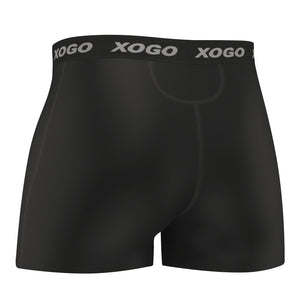 XOGO COMPRESSION BOXER SHORT - Black - XOGO