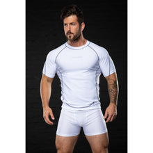 Load image into Gallery viewer, XOGO PERFORMANCE XP100 BASELAYER SHORT SLEEVES TOP - White - XOGO
