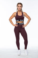 Load image into Gallery viewer, XOGO ACTIVE SPORTS BRA - Maroon - XOGO