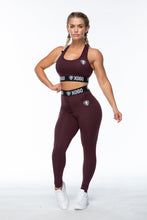 Load image into Gallery viewer, XOGO ACTIVE SPORTS BRA - Maroon - XOGO