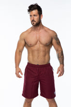 Load image into Gallery viewer, XOGO&#39;s ESSENTIAL SWIM SHORTS - Maroon